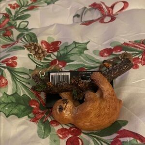 Sloth Christmas Ornament